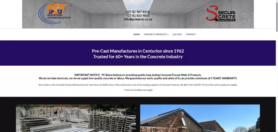 3. PC Beton Precast Concrete Panels Manufacturer